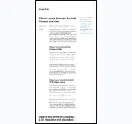 Kleine Seitenvorschau von galaxy-tipps.de