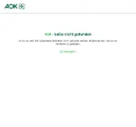 Kleine Seitenvorschau von navigatoren.aok.de