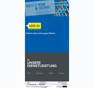 Kleine Seitenvorschau von login-freiburg.de