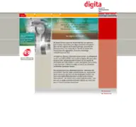 Kleine Seitenvorschau von digita.de