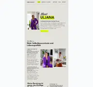 Kleine Seitenvorschau von uljanaloewen.de