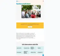 Kleine Seitenvorschau von nbhs.de