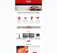 Kleine Seitenvorschau von okp.de