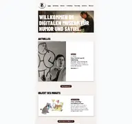 Kleine Seitenvorschau von cartoonmuseum-digital.de