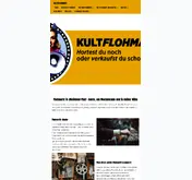 Kleine Seitenvorschau von kultflohmarkt.de