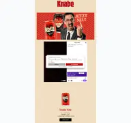 Kleine Seitenvorschau von knabedrinks.de