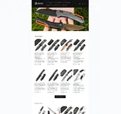 Kleine Seitenvorschau von nedfossknife.de