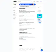 Kleine Seitenvorschau von hilfe.aol.de