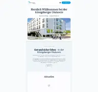 Kleine Seitenvorschau von koenigsbergerdiakonie.de
