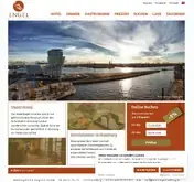 Kleine Seitenvorschau von hotel-engel-hamburg.de