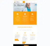 Kleine Seitenvorschau von augenarzt-merkel.de