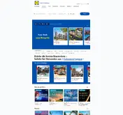 Kleine Seitenvorschau von experiences.lidl-reisen.de