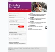 Kleine Seitenvorschau von service.yourfone.de