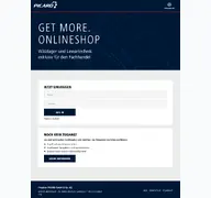 Kleine Seitenvorschau von shop.picard.de