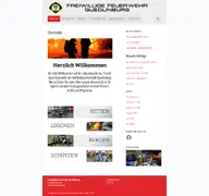 Kleine Seitenvorschau von ff-quedlinburg.de