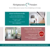 Kleine Seitenvorschau von roentgenpraxis-potsdam.de