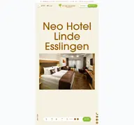 Kleine Seitenvorschau von neo-hotel-linde.de