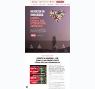 Kleine Seitenvorschau von heiratinhongkong.de