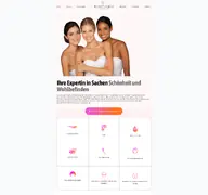 Kleine Seitenvorschau von helena-cosmetic.de