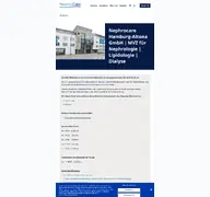 Kleine Seitenvorschau von nephrocare-hamburg-altona.de