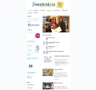 Kleine Seitenvorschau von nephrokids.de