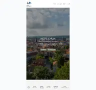 Kleine Seitenvorschau von neps-erfurt.de