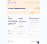 Kleine Seitenvorschau von help.hrworks.de