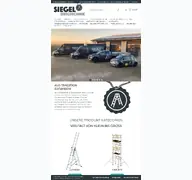 Kleine Seitenvorschau von shop.siegel-steigtechnik.de