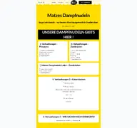 Kleine Seitenvorschau von matzes-dampfnudeln.de