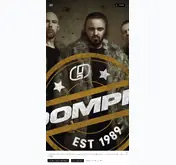 Kleine Seitenvorschau von oomph.de