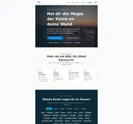 Kleine Seitenvorschau von hennen-arts.de