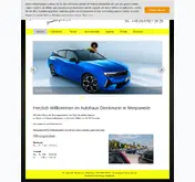 Kleine Seitenvorschau von opel-dieckmann.de