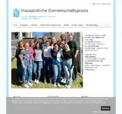 Kleine Seitenvorschau von hausarzt-peissenberg.de