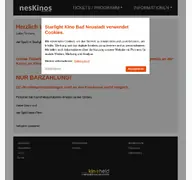 Kleine Seitenvorschau von neskinos.de