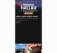 Kleine Seitenvorschau von openair-hallau.ch