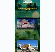 Kleine Seitenvorschau von dino-event.de