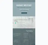 Kleine Seitenvorschau von hausarzt-weststadt.de