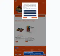 Kleine Seitenvorschau von dinopark.ticketfritz.de
