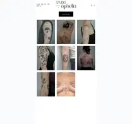 Kleine Seitenvorschau von opheliatattoo.de