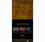 Kleine Seitenvorschau von sweetclub.de