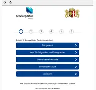 Kleine Seitenvorschau von termine.serviceportal-neuss.de