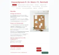 Kleine Seitenvorschau von hausarztpraxis-mannreinhold.de
