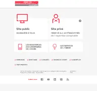 Kleine Seitenvorschau von experts-comptables.fr
