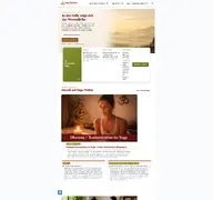 Kleine Seitenvorschau von yoga-welten.de
