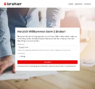 Kleine Seitenvorschau von willkommen.sbroker.de