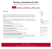 Kleine Seitenvorschau von netzwerk-deutschkurse-fuer-alle.de