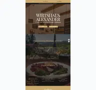 Kleine Seitenvorschau von wirtshaus-alexander.de
