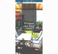 Kleine Seitenvorschau von wirtshaus-zur-sieg.de