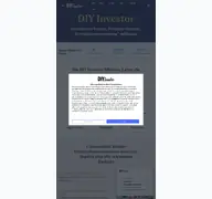 Kleine Seitenvorschau von diyinvestor.de