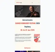 Kleine Seitenvorschau von django-reinhardt-festival.de
